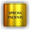 Cedule sprcha pacienti – plast (piktogram)