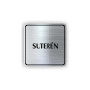 Cedule suterén | Piktogram (čtverec)