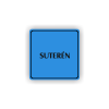 Cedule suterén | Piktogram (čtverec)