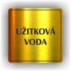 Cedule užitková voda – plast (piktogram)