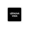 Cedule užitková voda | Piktogram (čtverec)