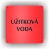 Cedule užitková voda – plast (piktogram)