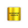 Cedule ekonomické oddělení | Piktogram (čtverec)