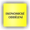 Cedule ekonomické oddělení – plast (piktogram)