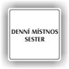 Piktogram - DENNÍ MÍSTNOST SESTER