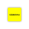 Cedule sádrovna | Piktogram (čtverec)
