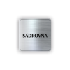Cedule sádrovna | Piktogram (čtverec)