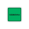 Cedule sádrovna | Piktogram (čtverec)