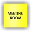Piktogram - MEETING ROOM - ZASEDACÍ MÍSTNOST