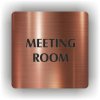 Piktogram - MEETING ROOM - ZASEDACÍ MÍSTNOST
