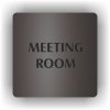 Piktogram - MEETING ROOM - ZASEDACÍ MÍSTNOST