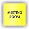 Piktogram - MEETING ROOM - ZASEDACÍ MÍSTNOST
