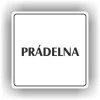 Cedule prádelna – plast (piktogram)