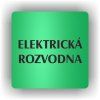 Cedule elektrická rozvodna – plast (piktogram)