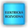 Cedule elektrická rozvodna – plast (piktogram)