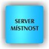 Cedule server místonst – plast (piktogram)