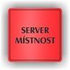 Cedule server místonst – plast (piktogram)