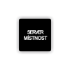 Cedule server místonst | Piktogram (čtverec)