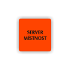 Cedule server místonst | Piktogram (čtverec)