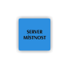 Cedule server místonst | Piktogram (čtverec)