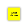 Cedule server místonst | Piktogram (čtverec)
