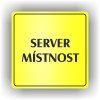 Cedule server místonst – plast (piktogram)