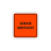 Cedule server místonst | Piktogram (čtverec)