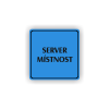 Cedule server místonst | Piktogram (čtverec)