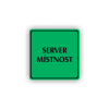 Cedule server místonst | Piktogram (čtverec)
