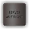 Cedule server místonst – plast (piktogram)