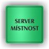 Cedule server místonst – plast (piktogram)