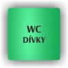 Piktogram - WC DÍVKY