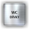 Piktogram - WC DÍVKY