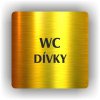 Piktogram - WC DÍVKY