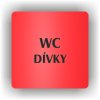 Piktogram - WC DÍVKY