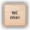 Piktogram - WC DÍVKY