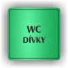 Piktogram - WC DÍVKY
