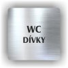 Piktogram - WC DÍVKY