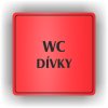 Piktogram - WC DÍVKY