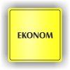 Cedule ekonom – plast (piktogram)