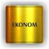 Cedule ekonom – plast (piktogram)