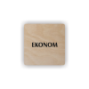 Cedule ekonom | Piktogram (čtverec)