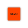 Cedule ekonom | Piktogram (čtverec)