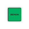 Cedule ekonom | Piktogram (čtverec)