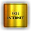 Cedule free internet – plast (piktogram)