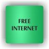 Cedule free internet – plast (piktogram)