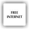 Cedule free internet – plast (piktogram)