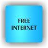 Cedule free internet – plast (piktogram)