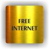 Cedule free internet – plast (piktogram)
