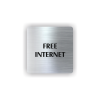 Cedule free internet | Piktogram (čtverec)